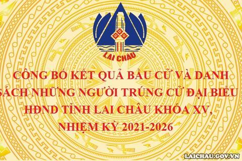 Rikvip nạp thẻ: Công bố kết quả bầu cử và danh sách những người trúng cử đại biểu Rikvip game Rikvip nạp thẻ khóa XV, nhiệm kỳ 2021-2026