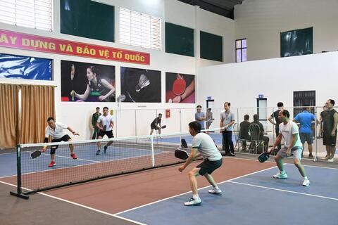 Lực lượng vũ trang tỉnh thi đấu thể dục thể thao chào mừng Rikvip trở lại Đại biểu Đảng bộ Quân sự tỉnh lần thứ XVII