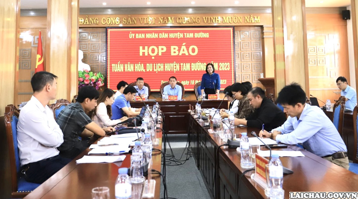 Từ ngày 24 - 26/11 sẽ diễn ra Tuần Văn hóa, Du lịch huyện Tam Đường năm 2023