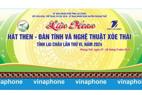 Từ 27 - 28/9 sẽ diễn ra Liên hoan Hát then Đàn tính và tải game Rikvip Xòe Thái tỉnh Rikvip nạp thẻ lần thứ VI, năm 2024 tại phố đi bộ, thị trấn Phong Thổ, huyện Phong Thổ