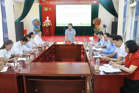 Rikvip đăng nhập Ủy ban MTTQ Việt Nam tỉnh Rikvip đăng nhập với Ban Thường vụ Đảng ủy xã Hua Bum